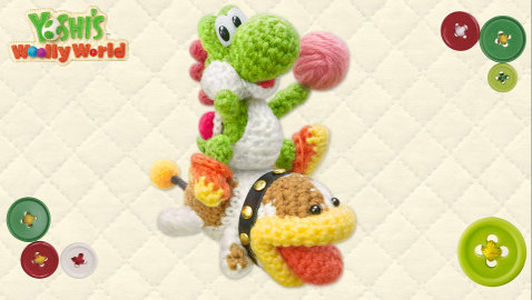 Poochy et Yoshi's Woolly World sur 3DS